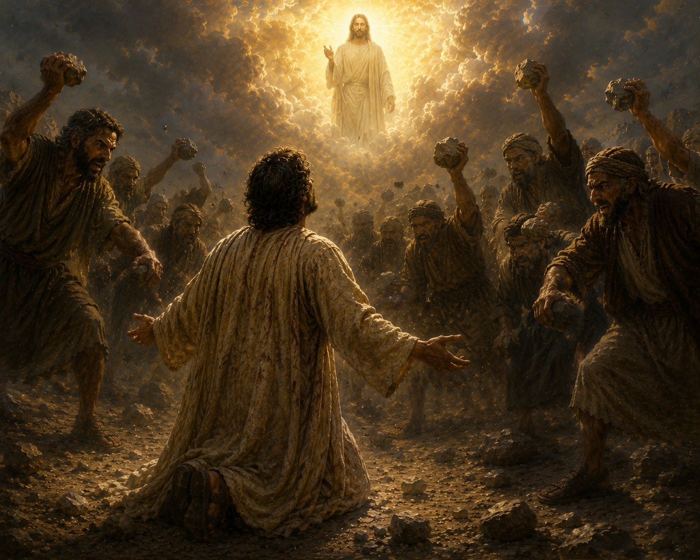 Stephen bears faithful witness with wisdom, courage, and forgiveness
