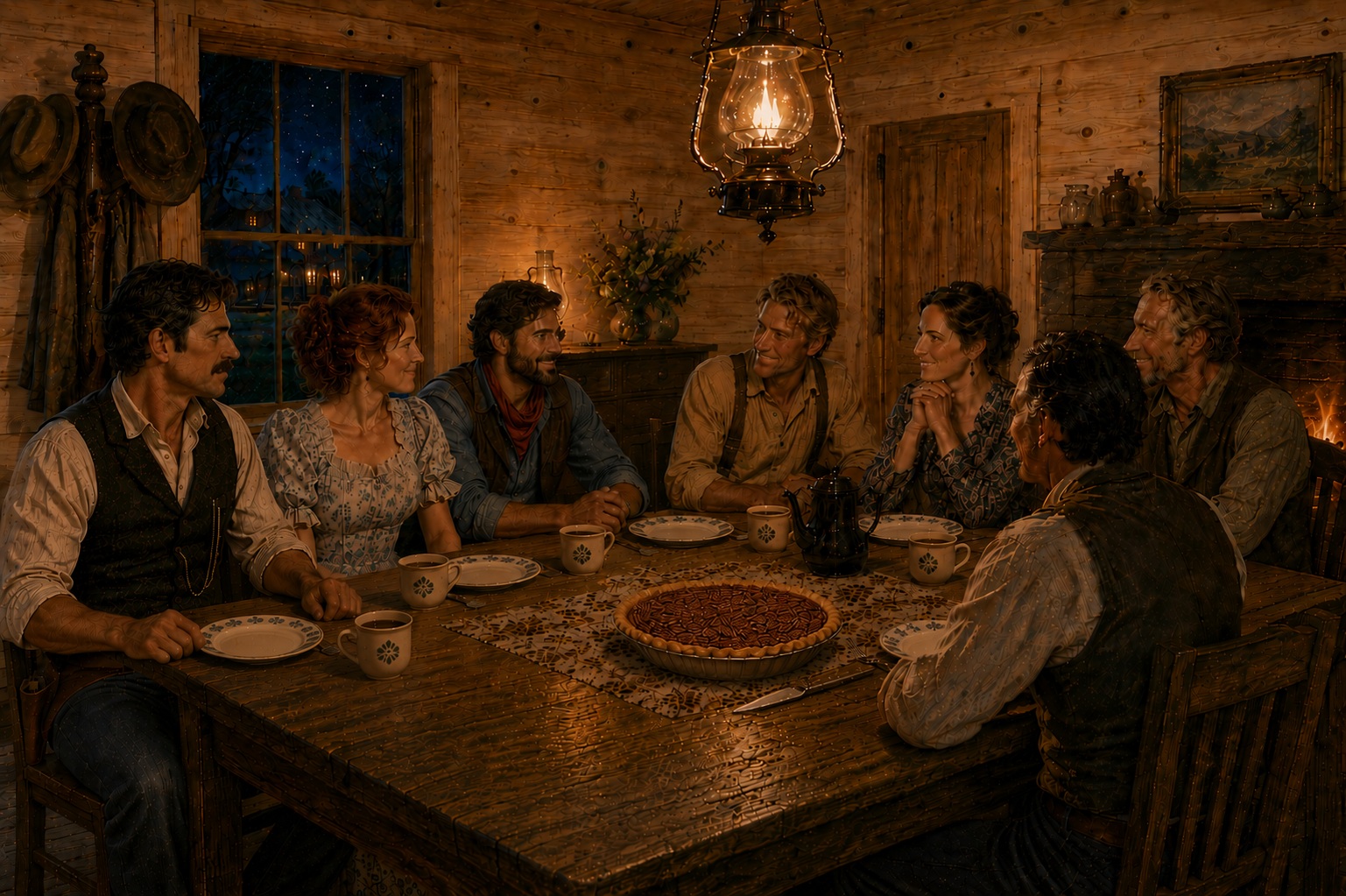 The hands celebrate over new adventures'
