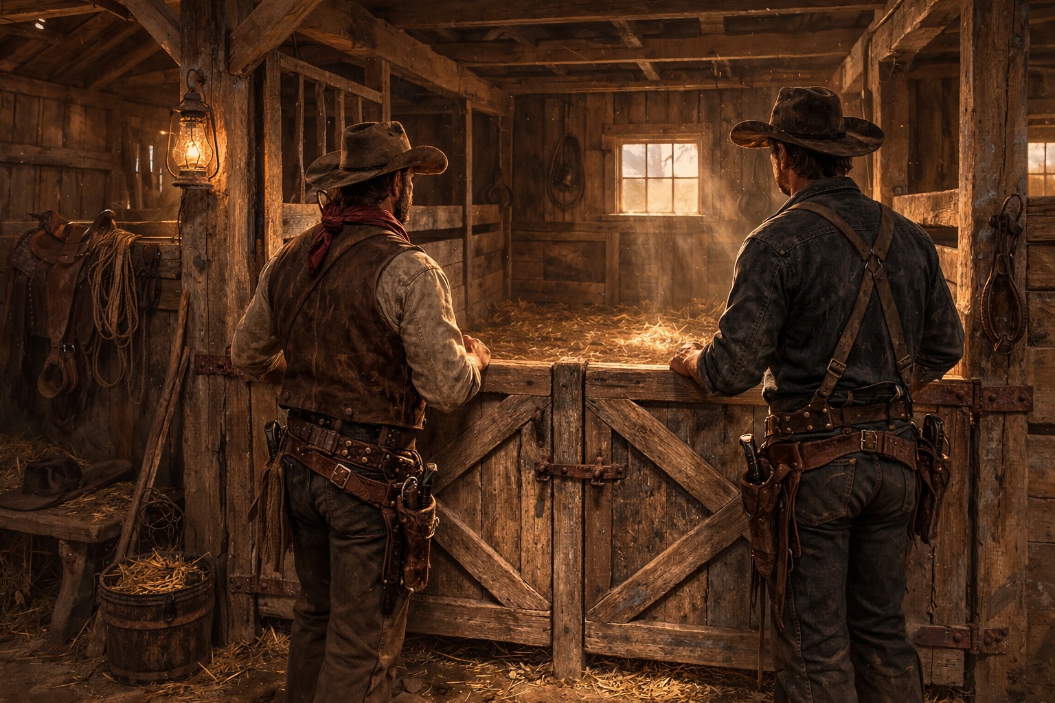 Jake Finds Colt Mourning the death of Sadie the Mare